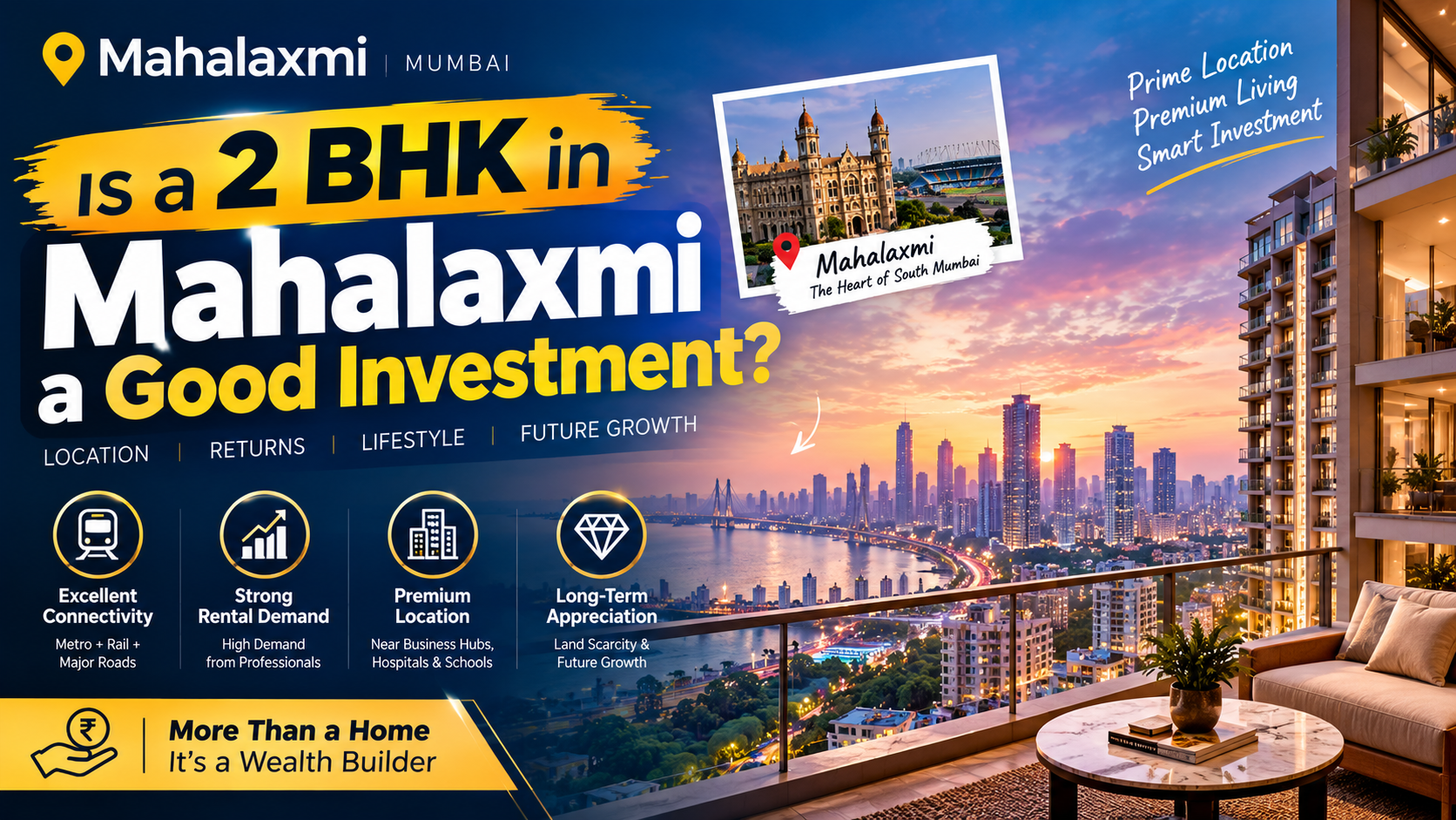 Is a 2 BHK in Mahalaxmi a Good Investment?